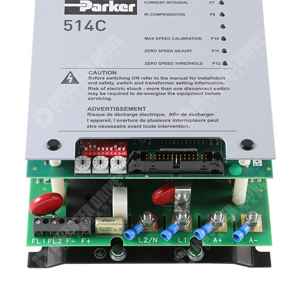 Photo of Parker SSD 514C 8A 4Q 110V/230V/400V 1ph/2ph AC to DC Isolated Signals