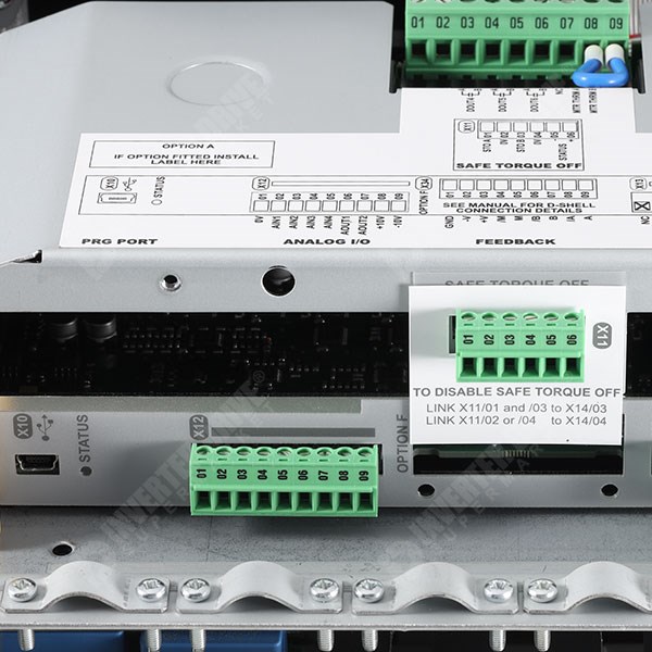 Photo of Parker SSD 890SD 45kW/55kW 400V AC Inverter Drive, DBr, STO, C3 EMC
