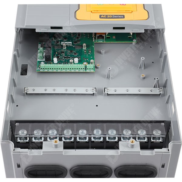 Photo of Parker AC20 IP20 37kW 400V 3ph AC Inverter Drive, DBr, STO, C3 EMC with Ethernet