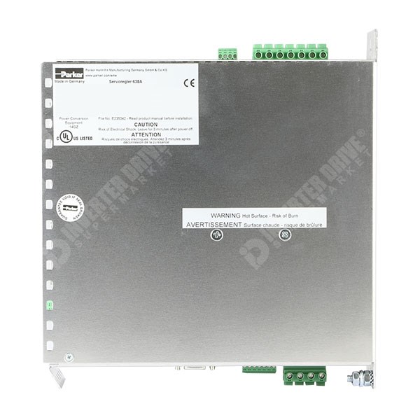 Photo of Parker SSD 638 6A x 230V AC Servo Drive - 638A063F0STO000000RD2