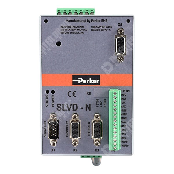 Photo of Parker SLVD AC Servo Drive - 1A x 230V - SLVD1NS