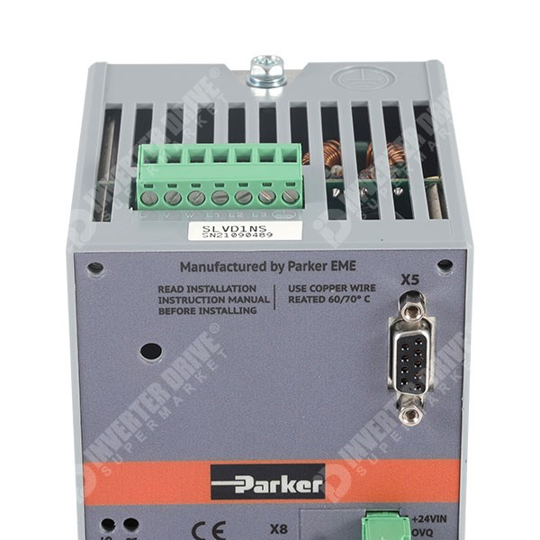Photo of Parker SLVD AC Servo Drive - 1A x 230V - SLVD1NS