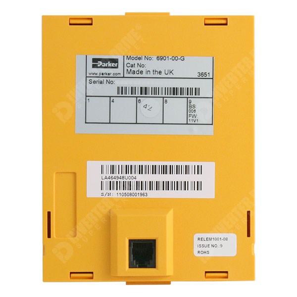 Photo of Parker 6901-00-G Keypad for AC15/AC20/690P/590P with Alpha Numeric Display