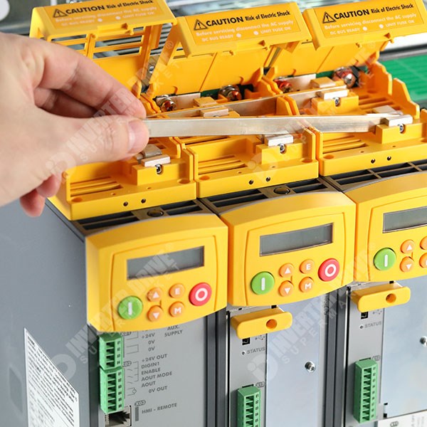 Photo of Parker SSD Busbar for 890CD and 890CS Common DC Bus Inverter, 1m length
