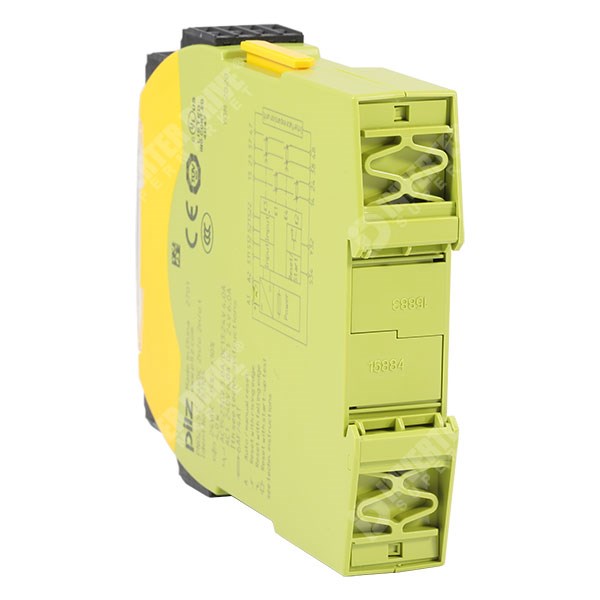 Photo of Pilz Safety Relay adds SS1 Emergency Stop to STO Drive