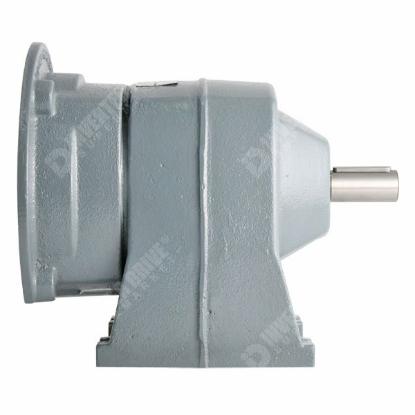 Photo of Pujol 5.5kW x 155RPM 9.4:1 In-Line Gearbox for 4 Pole B5 132 Motor