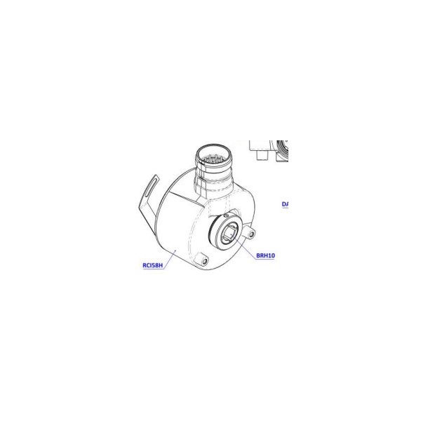 Photo of Radio Energie 1024ppr TTL Encoder Kit, 14mm Hollow Shaft, Small Restraint &amp; M23 Connector