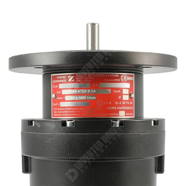 Photo of Radio-Energie REO444R ATEX Tacho IP66, Flange, 60V, 11mm Shaft, CA Brushes