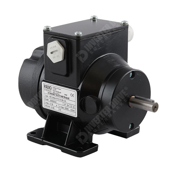 Photo of Radio-Energie RE.0444R Tacho IP54 Foot Mount 60V 11mm Shaft CA brush