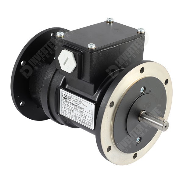 Photo of Radio-Energie REO444R Tacho IP54, Flange, 60V, 2 x Shafts, EG Brushes