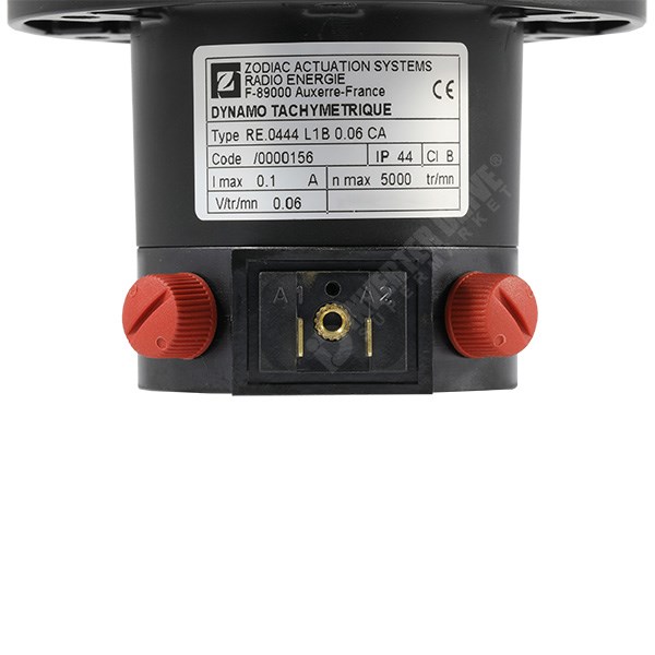 Photo of Radio-Energie REO444L Tacho IP44, Flange, 60V, 11mm Shaft, CA Brushes