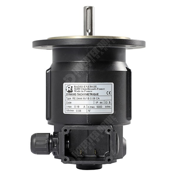 Photo of Radio-Energie RE.0444NV Tacho IP44 Flange, 60V 11mm Shaft, CA