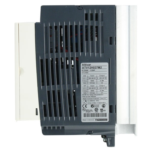 Photo of Schneider Altivar 12 0.37kW 115V 1ph to 230V 3ph AC Inverter Drive, No Filter