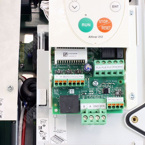 Photo of Schneider ATV212 HVAC IP55 2.2kW 400V 3ph AC Inverter Drive, C1 EMC