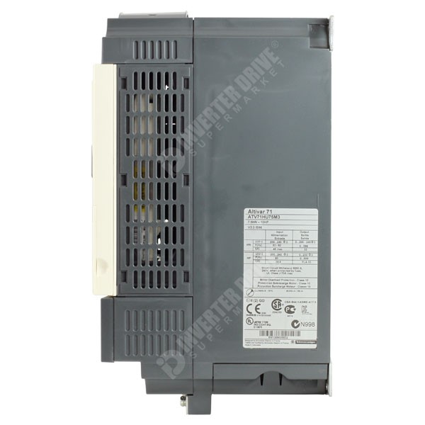 Photo of Schneider ATV71 IP20 7.5kW 230V 3ph to 3ph AC Inverter Drive, C3 EMC, DBR