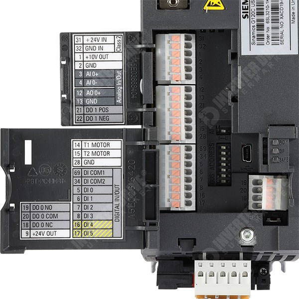 Photo of Siemens G120C 3kW 400V 3ph AC Inverter, DBr, STO, C2 EMC