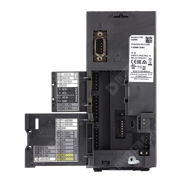 Photo of Siemens G120C 0.75kW 400V 3ph AC Inverter, DBr, STO, C2 EMC Frame AA