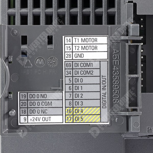 Photo of Siemens G120C 15kW 400V 3ph AC Inverter, DBr, STO, C2 EMC with ProfiNET