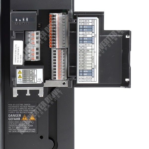 Photo of Siemens SINAMICS G120X 18.5kW/22kW 400V 3ph Fan/Pump AC Inverter, STO, C2 EMC ProfiNET