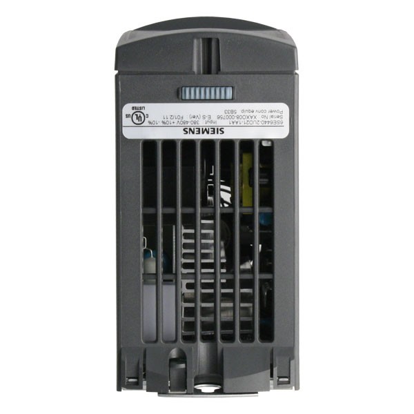 Photo of Siemens Micromaster 440 0.25kW 230V 1ph to 3ph AC Inverter Drive, DBr, Unfiltered