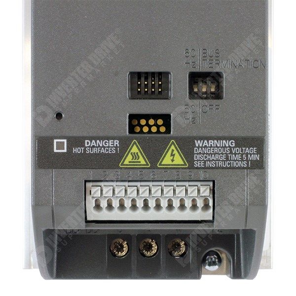 Photo of Siemens SINAMICS G110 - 0.12kW 230V 1ph to 3ph AC Inverter Drive Speed Controller