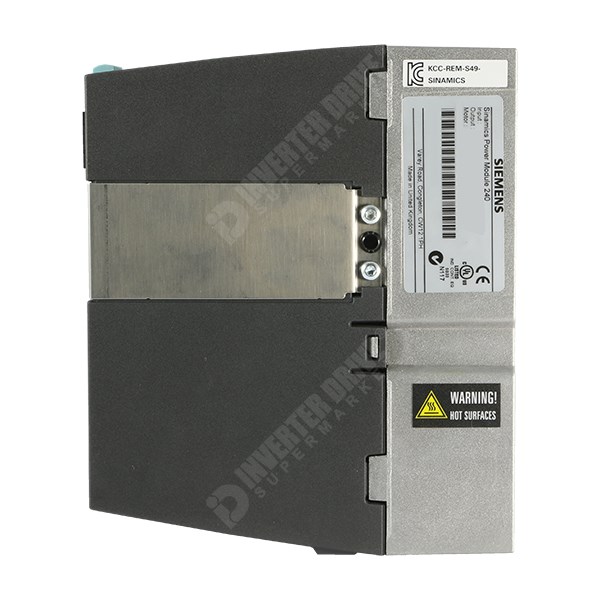 Photo of Siemens SINAMICS PM240 0.37kW 400V 3ph G120 AC Power Module, DBr Unfiltered