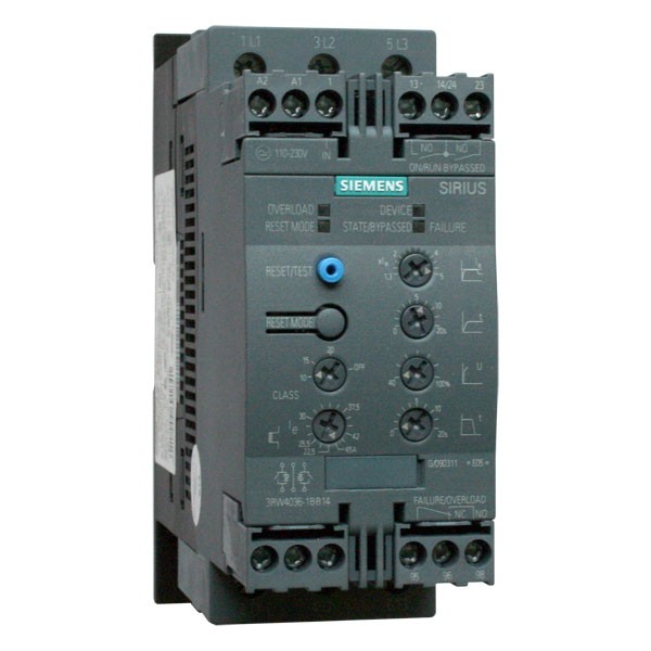 Photo of Siemens Sirius 3RW30 Soft Starter for Three Phase Motor, 11kW