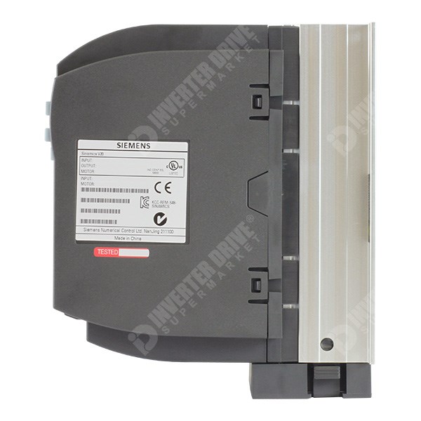 Photo of Siemens V20 1.5kW 400V 3ph AC Inverter Drive, C3 EMC