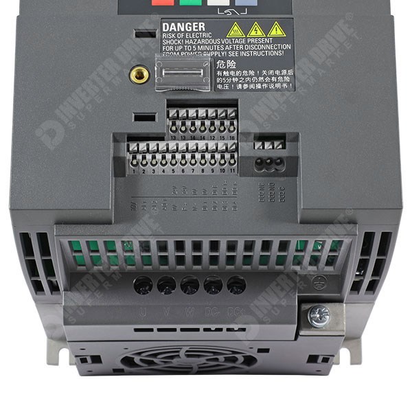 Photo of Siemens V20 2.2kW (FSAD) 230V 1ph to 3ph AC Inverter Drive, C1 EMC