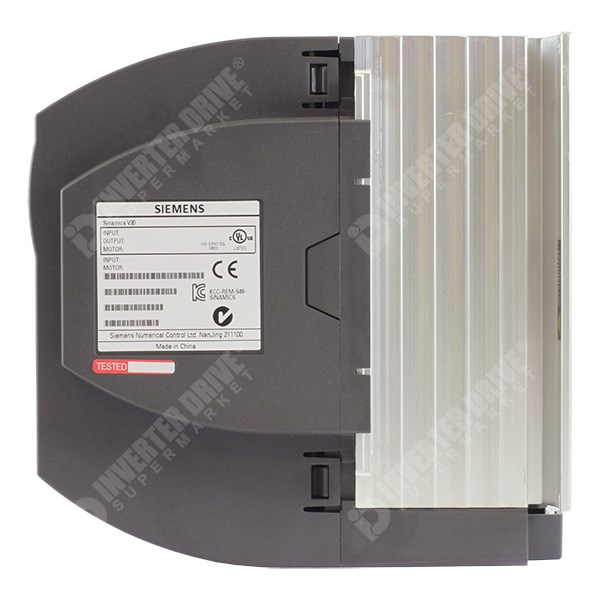 Photo of Siemens V20 1.5kW 230V 1ph to 3ph AC Inverter Drive, C2 EMC