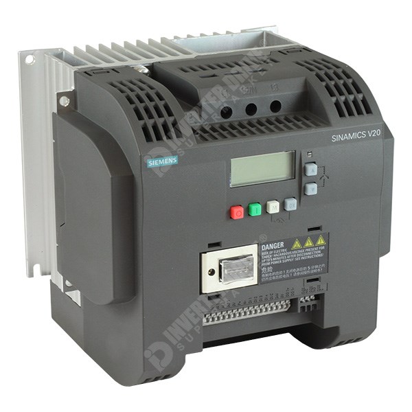 Photo of Siemens V20 5.5kW 400V 3ph AC Inverter Drive, C3 EMC