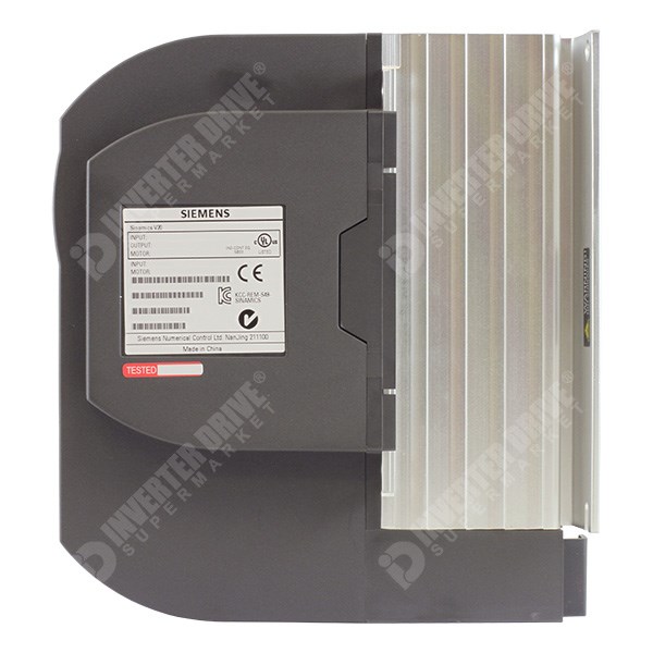 Photo of Siemens V20 5.5kW 400V 3ph AC Inverter Drive, C3 EMC