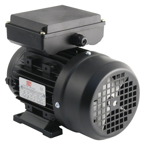 Photo of TEC - 230V Single Phase Motor 1.5kW (2HP) Cap Start 4P 90F Foot