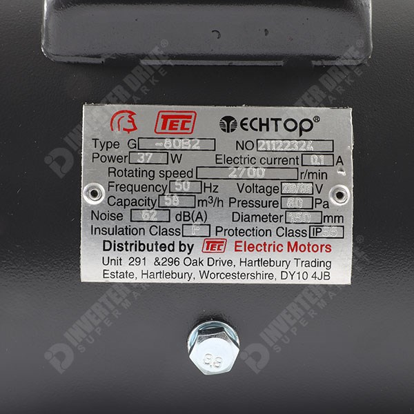 Photo of TEC Force Ventilation Fan for 80 Frame Motor, 400V 3ph