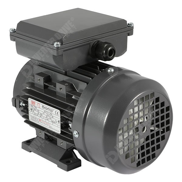 Photo of TEC - 230V Single Phase Motor 0.37kW (0.5HP) Cap Start 4P 71F Foot
