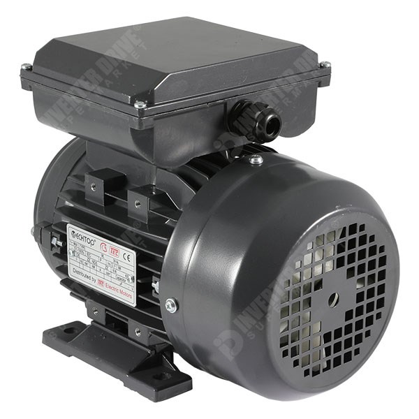 Photo of TEC - 230V Single Phase Motor 1.1kW (1.5HP) Cap Start 2P 80F Foot/Face
