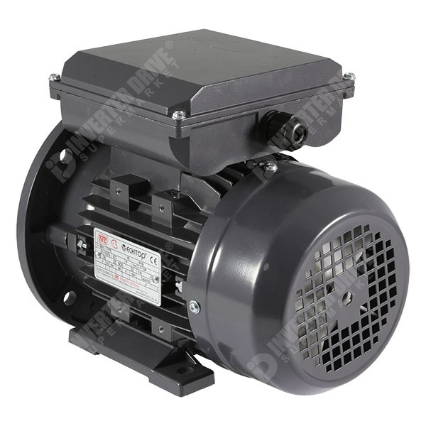 Photo of TEC - 230V Single Phase Motor 0.75kW (1.5HP) Cap Start 2P 80F Foot/Flange