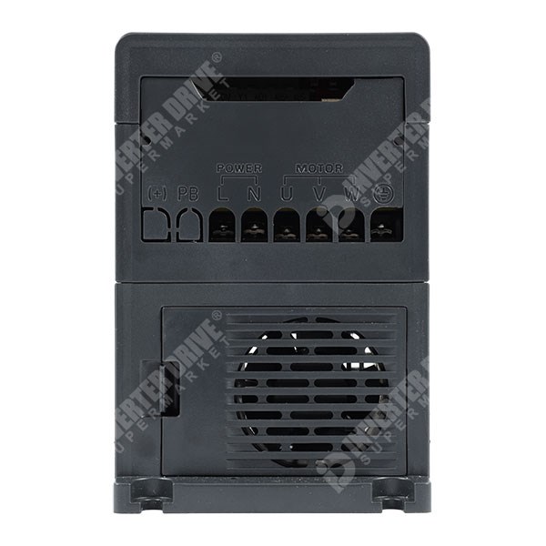 Photo of TEC TDi20 IP20 0.75kW 230V 1ph to 3ph AC Inverter, DBr, STO, C3 EMC
