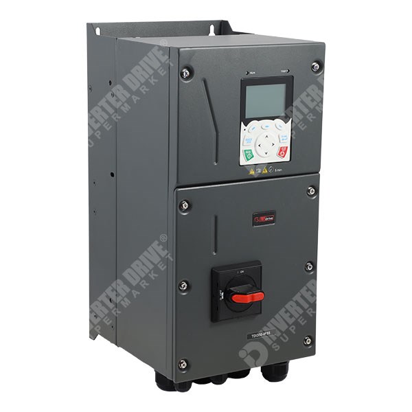 Photo of TEC TDi350 IP55 4kW/5.5kW 400V 3ph AC Inverter, DBr, STO, SW, C3 EMC