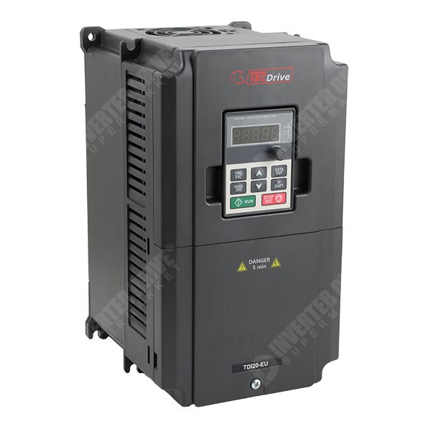 Photo of TEC TDi20 IP20 4kW 400V 3ph AC Inverter Drive, DBr, STO, C3 EMC 