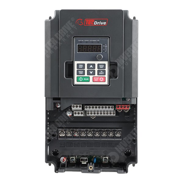 Photo of TEC TDi20 IP20 4kW 400V 3ph AC Inverter Drive, DBr, STO, C3 EMC 