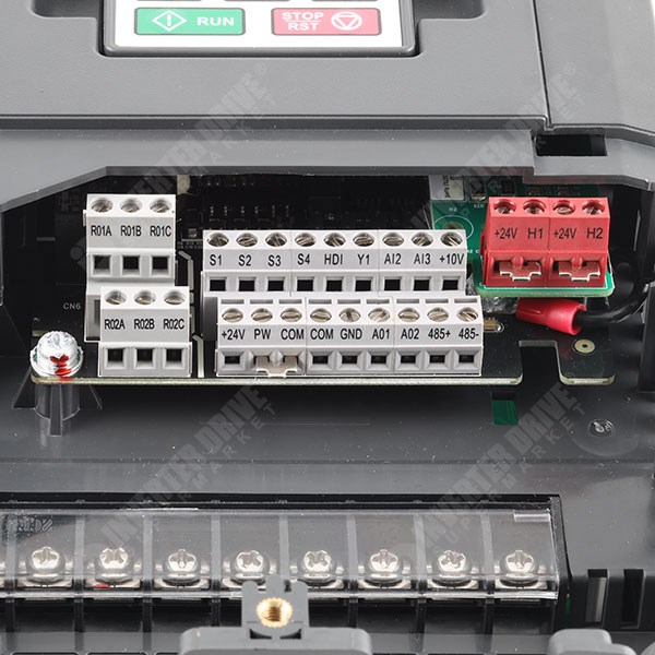 Photo of TEC TDi20 IP20 4kW 400V 3ph AC Inverter Drive, DBr, STO, C3 EMC 