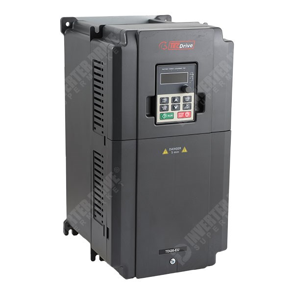 Photo of TEC TDi20 IP20 15kW 400V 3ph AC Inverter Drive, DBr, STO, C3 EMC 