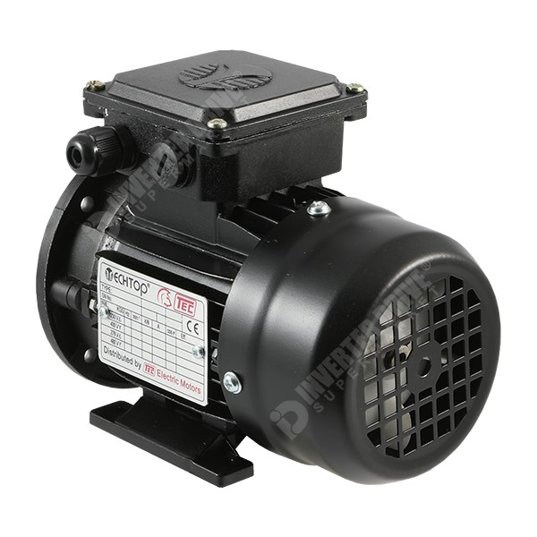 Photo of TEC 0.09kW 4 Pole 3ph AC Motor 230V/400V Foot/Flange Mount 56 Frame