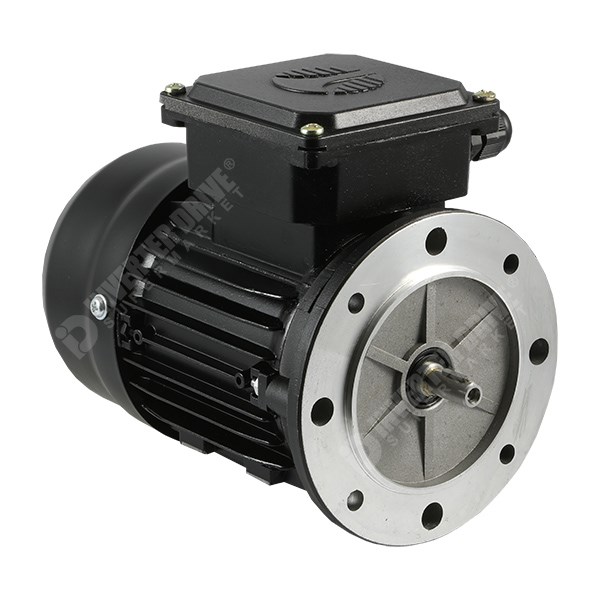 Photo of TEC 0.09kW 4 Pole 3ph AC Motor 230V/400V Flange Mount 56 Frame