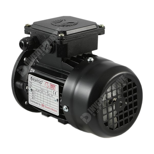 Photo of TEC 0.09kW 4 Pole 3ph AC Motor 230V/400V Flange Mount 56 Frame