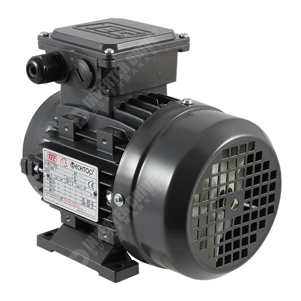 Photo of TEC IE1 0.25kW Aluminium Three Phase Motor 230V/400V 4 Pole 71 Frame B3
