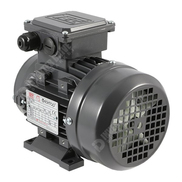 Photo of TEC IE1 0.55kW Aluminium Three Phase Motor 230V/400V 2 Pole 71 Frame B34