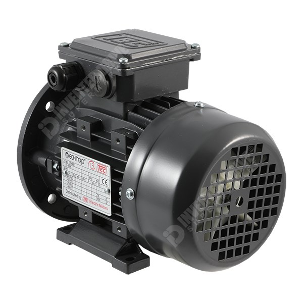 Photo of TEC IE2 0.55kW Aluminium Motor 230V/400V 4 Pole 71 Reduced Frame B35 