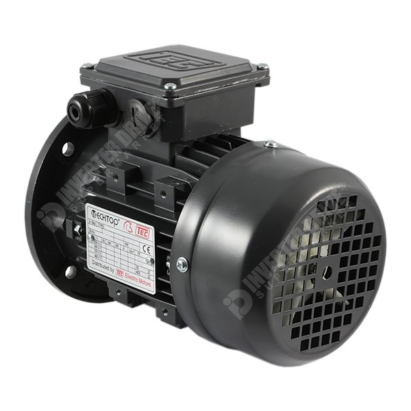 Photo of TEC IE2 0.55kW Three Phase Motor 230V/400V 4 Pole 71 (Reduced) Frame B5